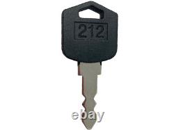 D554212 Ignition Key fits Doosan & Daewoo Forkilft & Skid Steer 212