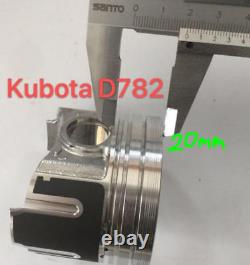 D782 New Overhaul Rebuild with Liers for Kubota D782 Bobcat Skid Steer Loader