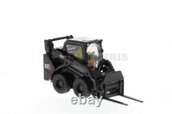 DIECAST MASTERS 85676BK Cat 242D3 Skid Steer Loader Black 150