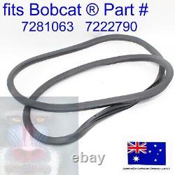 Fits Bobcat Door Glass Rubber Seal 7281063 7222790 SKID STEER & TRACK LOADER