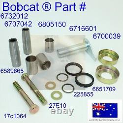 Fits Bobcat Pivot Pin Bush Kit Bobtach Bucket 6732012 6589665 6716601 6805150