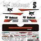 Fits Bobcat S590 Compact Track Loader Decal Kit Skid Steer (curved Stripes)