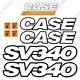 Fits Custodia Sv340 Decal Kit Skid Steer Loader Sv 340 Replacement Stickers
