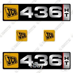 Fits JCB 436 Decal Kit Wheel Loader replacement Stickers Heavy Equipment Decals