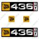 Fits Jcb 436 Decal Kit Wheel Loader Replacement Stickers Heavy Equipment Decals