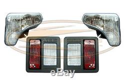 For Bobcat T740 T750 T770 Headlight Tail Light Kit With Bulbs Lens lamp Skid