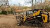 Forestry Mulching Two Acres Around Pond With Asv Vt 100 Skid Steer