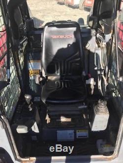 Genuine 2014 Takeuchi Tl12 Tracked Skid Steer Loader Enclosed Cab