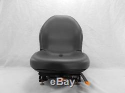 Gray High Back Suspension Seat For Bobcat Skid Steer & Track Loaders #iiai