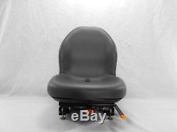 Gray High Back Suspension Seat For Bobcat Skid Steer & Track Loaders #iiai