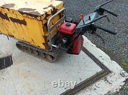 HONDA TD500 Tracked Dumper Track Power Barrow With Van Vault Tool Box NO VAT