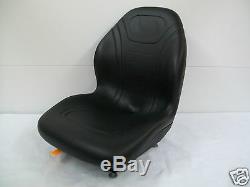 High Back Black Seat Bobcat 463,542,543,642,643,742,743,843, T190 Skid Steer #cd