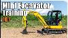 How To Operate A Mini Excavator Mini Excavator Controls