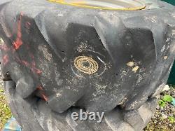 JCB Wheel Rim Tyre 12.5-18 £175+ Spare Dumper loader skidsteer T31 sitemaster