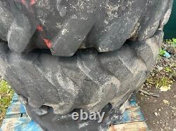 JCB Wheel Rim Tyre 12.5-18 £175+ Spare Dumper loader skidsteer T31 sitemaster