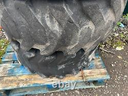 JCB Wheel Rim Tyre 12.5-18 £175+ Spare Dumper loader skidsteer T31 sitemaster