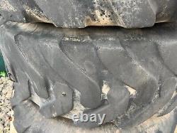 JCB Wheel Rim Tyre 12.5-18 £200+ Spare Dumper loader skidsteer T30 sitemaster