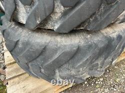 JCB Wheel Rim Tyre 12.5-18 £200+ Spare Dumper loader skidsteer T30 sitemaster