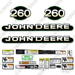 John Deere 260 Skid Steer Decal Kit Equipment Decals