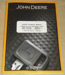 John Deere 312gr 314g Skid Steer Loader Technical Service Repair Manual Tm13851