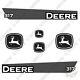 John Deere 317 Decal Kit Skid Steer Loader Equipment Decals Replacement Stickers