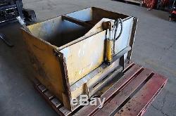 Kanga G524 G-524 Mini Skid Steer Loader Dump Bucket Attachment As is