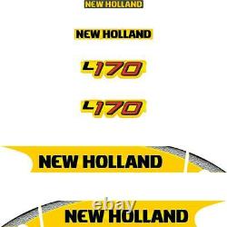 L160 L170 L175 L180 L185 L190 New Holland Skid Steer loader New Repro decal Kit