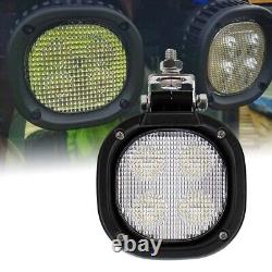 LED Flood Work Light For Gehl Mustang Skid Steer loader 1640E R135 R165 V270