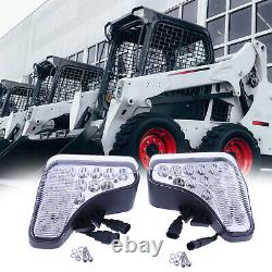 LED Left & Right Headlight Kit for Bobcat Skid Steer Loader S550 S570 S590 S595