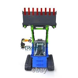 LESU 1/14 Aoue LT5 Hydraulic RC Tracked Skid-Steer Loader I6S Rotating light