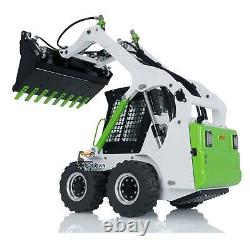 LESU 1/14 Assembled Wheeled Skid-Steer Hydraulic RC Loader Truck LT5H I6S Radio