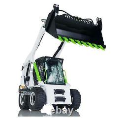 LESU 1/14 Assembled Wheeled Skid-Steer Hydraulic RC Loader Truck LT5H I6S Radio