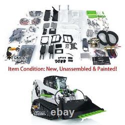 LESU 1/14 Hydraulic RC Loader Aoue LT5 Skid-Steer Tracked Painted Vehicle KIT