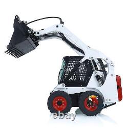 LESU 1/14 Hydraulic RC Wheeled Assembled Skid-Steer Loader Aoue LT5H I6S Sound