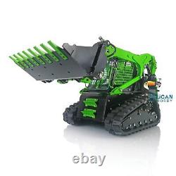 LESU 1/14 Metal Aoue-LT5 Tracked Skid-Steer Hydraulic RC Loader RTR Model Sound