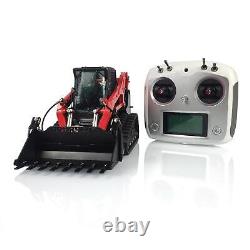 LESU 1/14 Metal Hydraulic Tracked Skid-Steer RC Loader Aoue-LT5 RTR Lights I6S