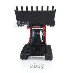 LESU 1/14 Metal Hydraulic Tracked Skid-Steer RC Loader Aoue-LT5 RTR Lights I6S