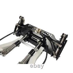 LESU 1/14 Metal RC Hydraulic Aoue-LT5 Tracked Skid-Steer Loader Bobcate With Motor
