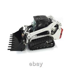 LESU 1/14 Metal RC Hydraulic Aoue-LT5 Tracked Skid-Steer Loader Bobcate With Motor