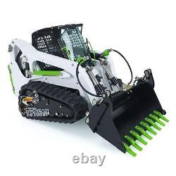 LESU 1/14 RC Hydraulic Painted Skid-Steer Loader RTR Radio Tracked Car Aoue LT5