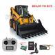 Lesu 1/14 Wheeled Assembled Skid-steer Rc Hydraulic Loader Aoue-lt5h Rtr Sounds
