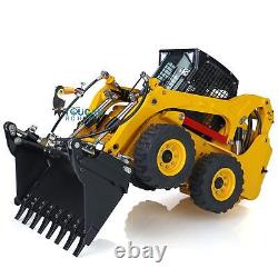 LESU 1/14 Wheeled Assembled Skid-Steer RC Hydraulic Loader Aoue-LT5H RTR Sounds