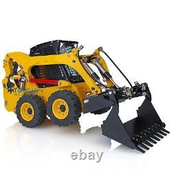 LESU 1/14 Wheeled Assembled Skid-Steer RC Hydraulic Loader Aoue-LT5H RTR Sounds