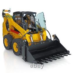 LESU 1/14 Wheeled Assembled Skid-Steer RC Hydraulic Loader Aoue-LT5H RTR Sounds