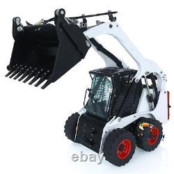 LESU 114 RC Hydraulic Assembled Loader Skid-Steer Wheeled Radio AoueLT5H Truck