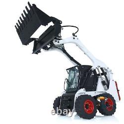 LESU 114 RC Hydraulic Assembled Loader Skid-Steer Wheeled Radio AoueLT5H Truck