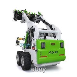 LESU Assembled 1/14 Metal Wheeled Skid-Steer RC Hydraulic Loader Aoue LT5H Light