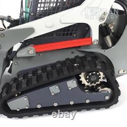 LESU Metal 1/14 RC Hydraulic Aoue-LT5 Tracked Skid-Steer Loader Model With Sound