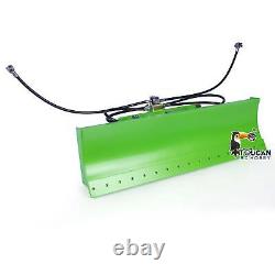 LESU Metal Dozer Blade Green Shovel for 1/14 RC Hydraulic Skid Steer Loader Part