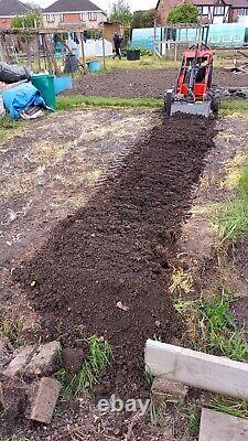 LONDON Skid Steer Loader Rotovator Services AllSite Clearance Stump Removal Work